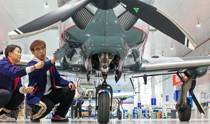 青島萊西整機(jī)制造加速低空經(jīng)濟(jì) “高飛”