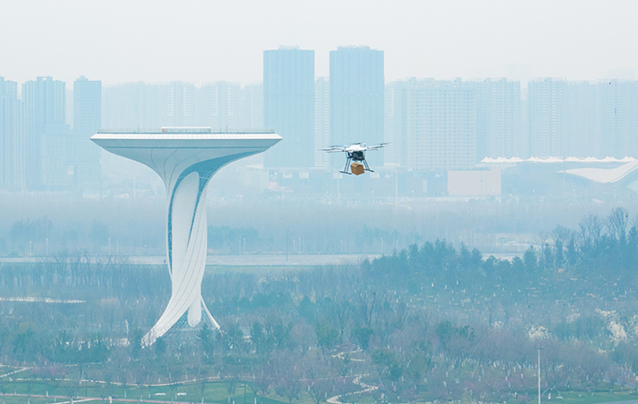合肥包河“低空”起飛